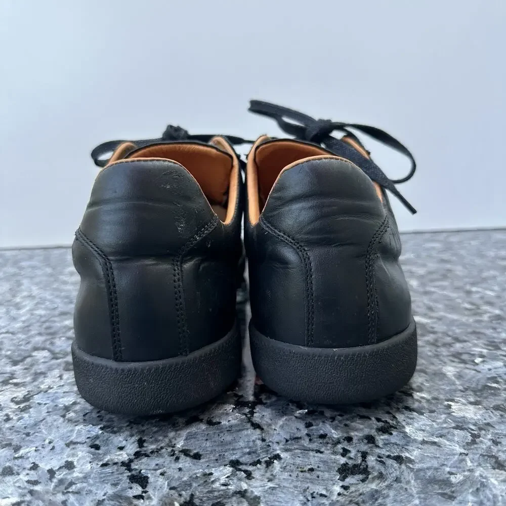 Beckett Simonon, Morgen Trainers Men's Black-Gum Leather Size 12